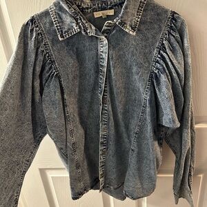 Promesa Acid Wash Denim Jacket